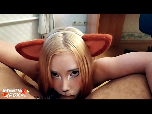❤️ Kitsune engole a piça e o esperma na boca ️ Pornuts em nós